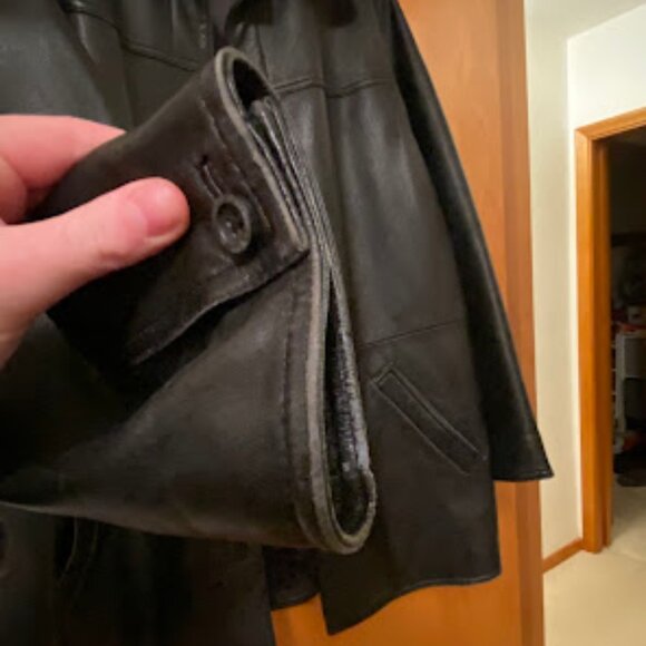 Black Leather Jacket - Picture 3 of 6